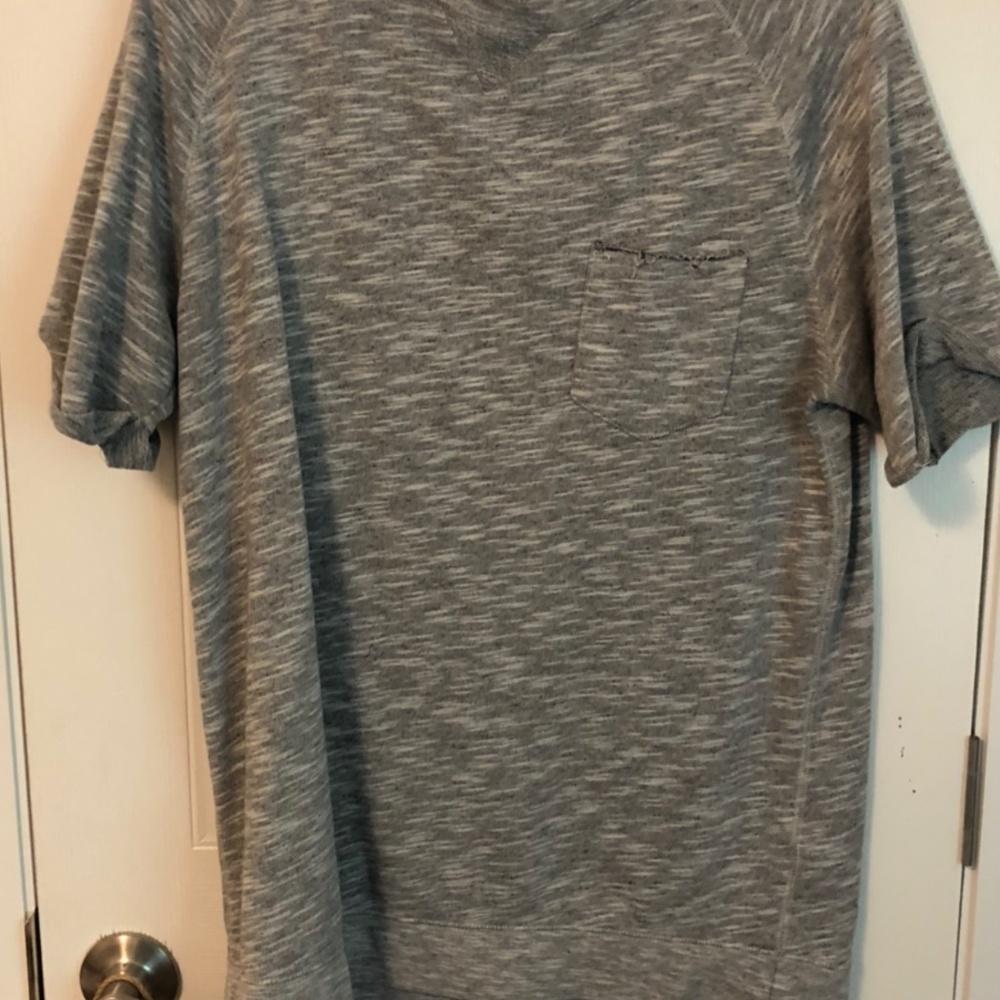 Men's Gray Pajama Shirt